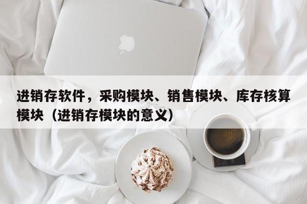 进销存软件一般都有哪些模块？适合所有行业使用吗？