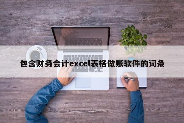 包含财务会计excel表格做账软件的词条