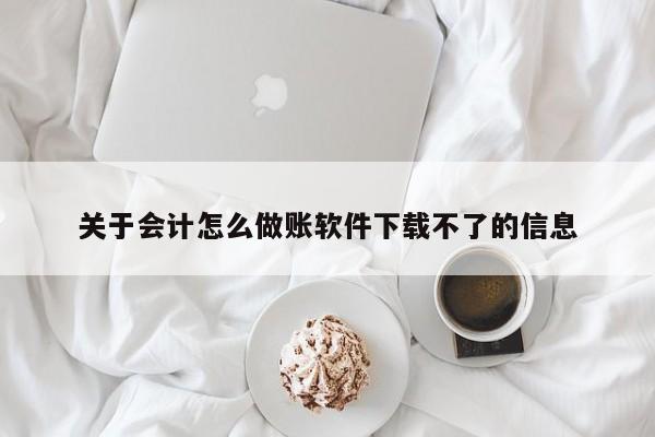 关于会计怎么做账软件下载不了的信息