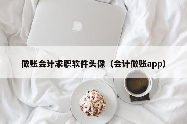 做账会计求职软件头像（会计做账app）