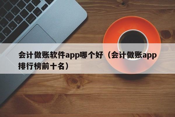 会计做账软件app哪个好（会计做账app排行榜前十名）