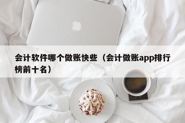 会计软件哪个做账快些（会计做账app排行榜前十名）