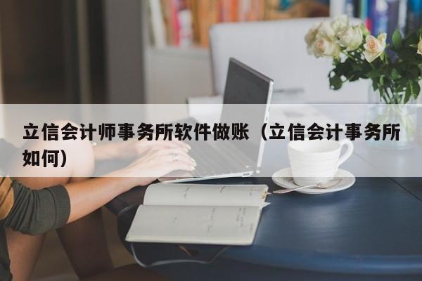 立信会计师事务所软件做账（立信会计事务所如何）