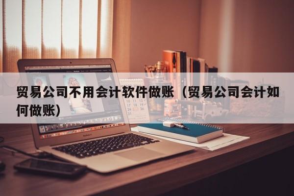 贸易公司不用会计软件做账（贸易公司会计如何做账）