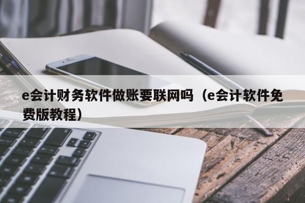 e会计财务软件做账要联网吗（e会计软件免费版教程）