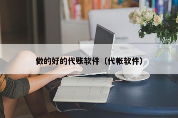 做的好的代账软件（代帐软件）