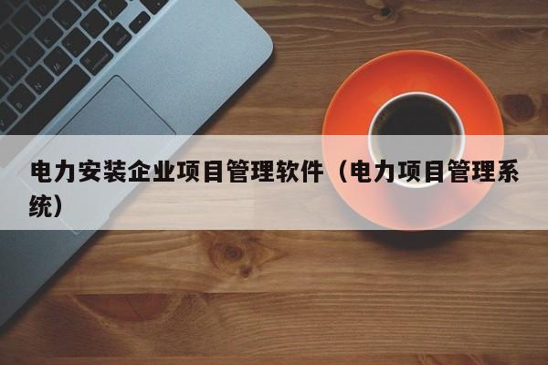 电力安装企业项目管理软件（电力项目管理系统）