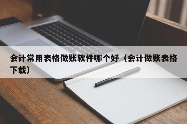 会计常用表格做账软件哪个好（会计做账表格下载）