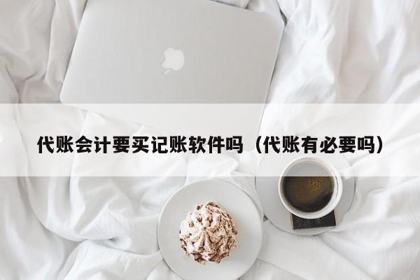 代账会计要买记账软件吗（代账有必要吗）