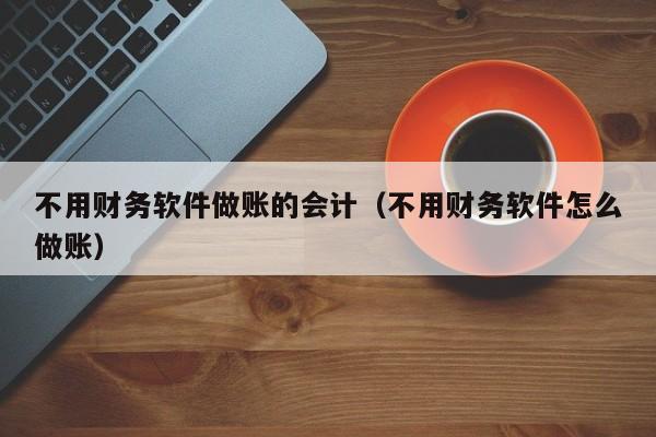 不用财务软件做账的会计（不用财务软件怎么做账）